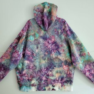2XL Tall Hoodie, Strawberry Skies