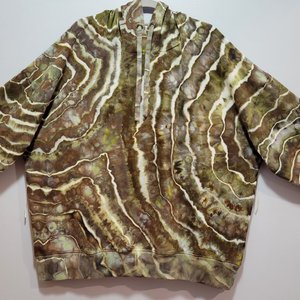 XXL Bamboo Viscose Hoodie, Bracken Geode