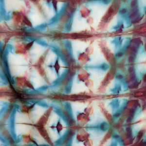 Sarong, Rayon, Strawberry Skies Shibori
