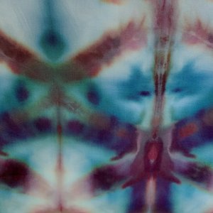 Sarong, Rayon, Strawberry Skies Shibori