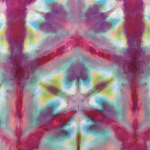 Scarf, Rayon, Strawberry Skies Shibori