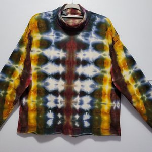 M Mock Neck French Terry, Fall Folds