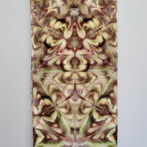 Scarf, Bamboo Rayon, Caffeine Buzz Shibori Explosion