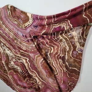 20/22 Rayon Cardigan, Plum Port Geode