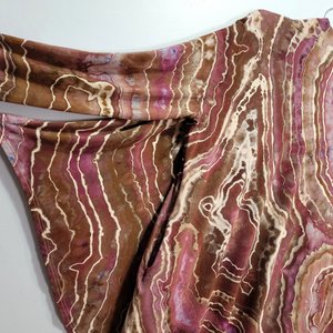 20/22 Rayon Cardigan, Plum Port Geode