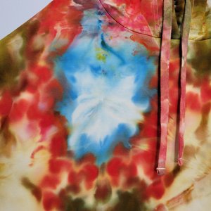 M Bamboo Hoodie, Shibori