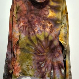 XL Mock Neck French Terry, Fall Vortex