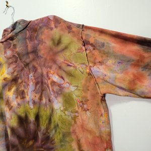 XL Mock Neck French Terry, Fall Vortex