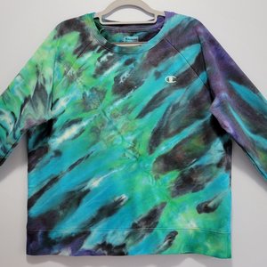 L Champion Sweatshirt, Ocean Waves