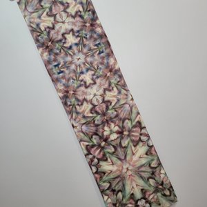 Scarf, Bamboo Rayon, Crappy Scrappy Shibori Ripple