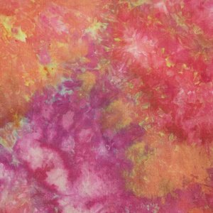 Scarf, Rayon, Watercolor Sunset