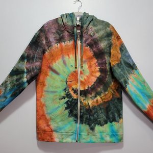 XL Zip-Up Hoodie, Industrial Decay