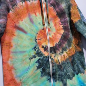 XL Zip-Up Hoodie, Industrial Decay
