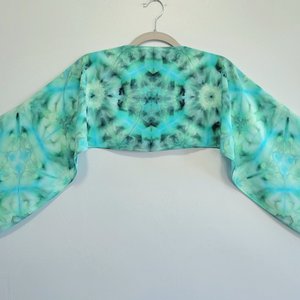 Scarf, Bamboo, Fractured Sea Glass