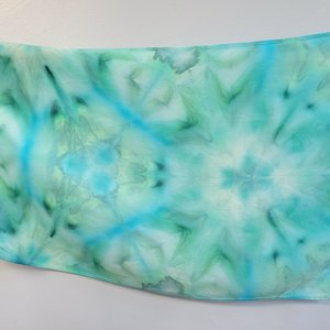 Scarf, Bamboo, Fractured Sea Glass
