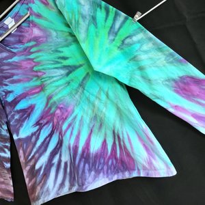 XXL V-neck Lon Sleeve, Northern Lights