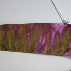 M V-neck Long Sleeve, Kiwi Explosion