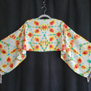 Scarf, Rayon, Fire Prism