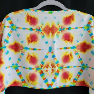 Scarf, Rayon, Fire Prism