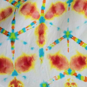 Scarf, Rayon, Fire Prism