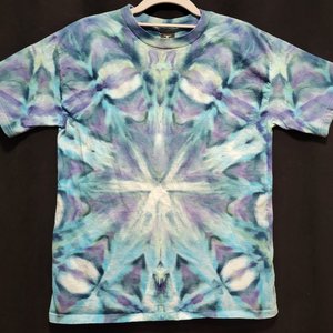 YXL T-shirt, Mystic Teal Star
