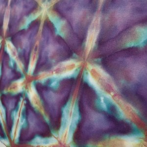 Fat Quarter, Strawberry Skies Shibori