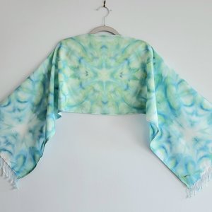 Scarf, Rayon, Mermaid Splash