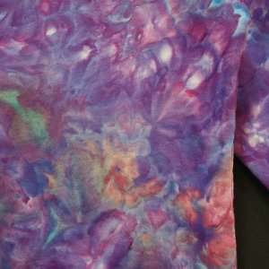 XL Mock Neck, French Terry, Strawberry Skies