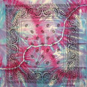 Bandana, Small, Fuchsia Lightning