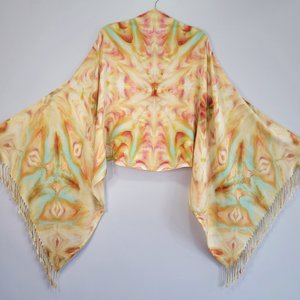Shawl, Dragon's Egg Flames