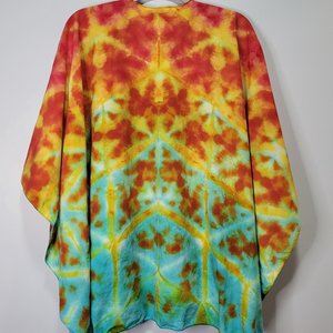 Ruana, Dragon's Egg Shibori