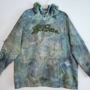 3XL LL Bean Women's Hoodie, Tidal Pool