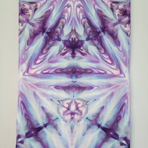 Infinity Scarf, Rayon, Cosmic Iris
