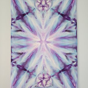 Infinity Scarf, Rayon, Cosmic Iris