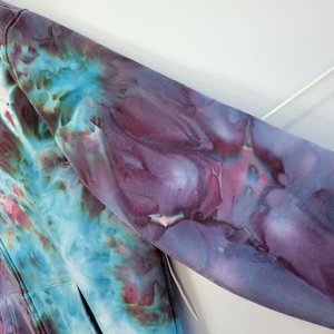 XL Tall Zip-Up Hoodie, Cosmic Storm