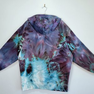 XL Tall Zip-Up Hoodie, Cosmic Storm