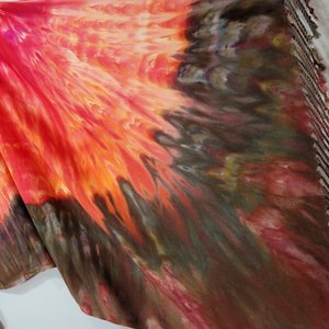 Shawl, Flamingo Wing