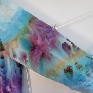 XL Viscose Hoodie, Strawberry Skies