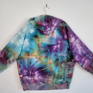 XL Viscose Hoodie, Strawberry Skies