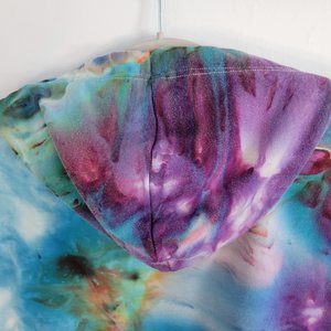 XL Viscose Hoodie, Strawberry Skies