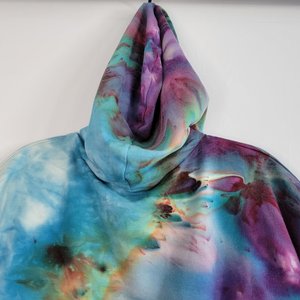 XL Viscose Hoodie, Strawberry Skies