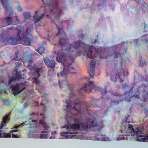 L Long Sleeve T-Shirt, Strawberry Skies Geode