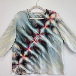 XXL 3/4 Sleeve V-Neck T-Shirt, Timberberry Klink