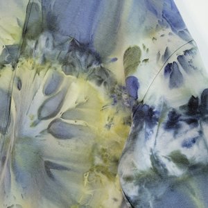 XXL V-Neck Viscose Sweatshirt, Forest Pool
