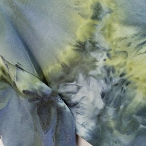XXL V-Neck Viscose Sweatshirt, Forest Pool