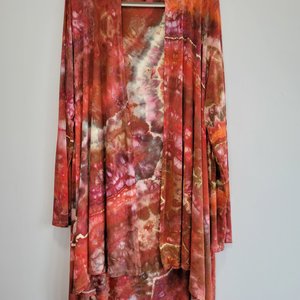 2XL Waterfall Duster, Fire Agate