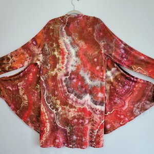 2XL Waterfall Duster, Fire Agate