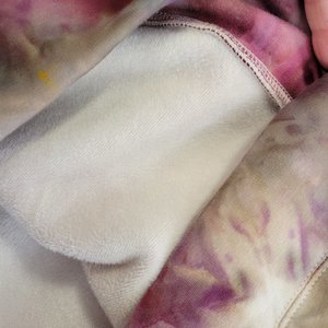 XXL Velour Lined Hoodie, Aged Wine