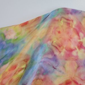 Shawl, Viscose, Spring Garden Shibori