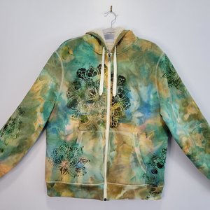 M Sherpa Zip-Up Hoodie, Woodland Elf